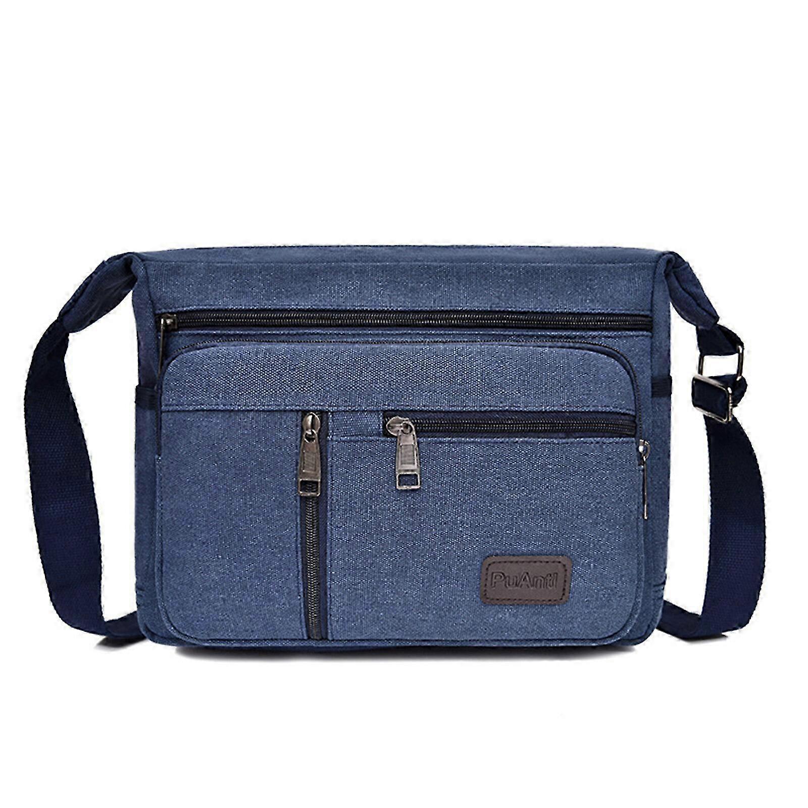 Durable Canvas Messenger Bag Large Capacity