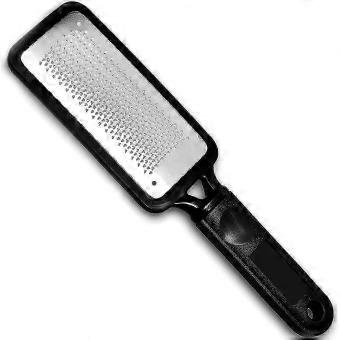 Professional Stainless Steel Foot File for Gentle Callus Removal at Home or Salon Use,0