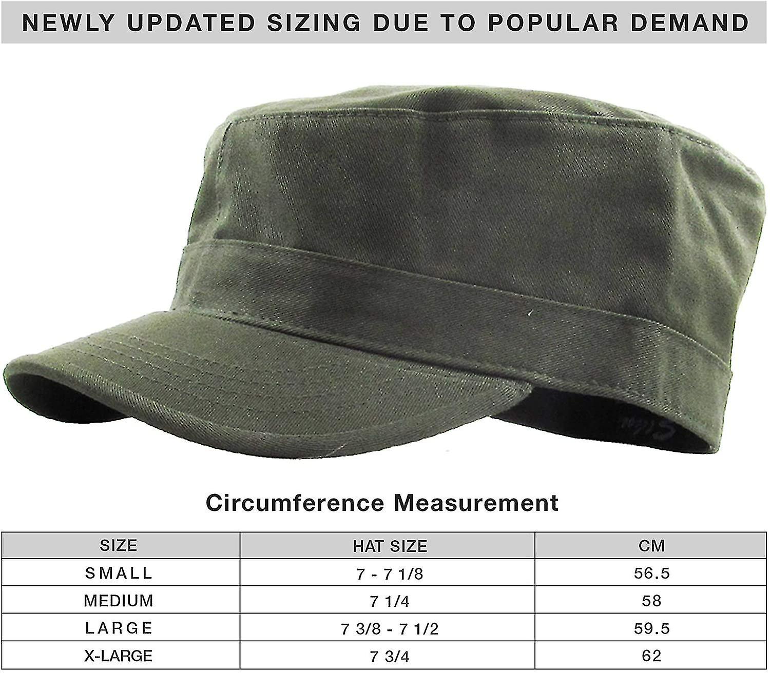 Army Cap Basic Everyday Military Style Hatolive