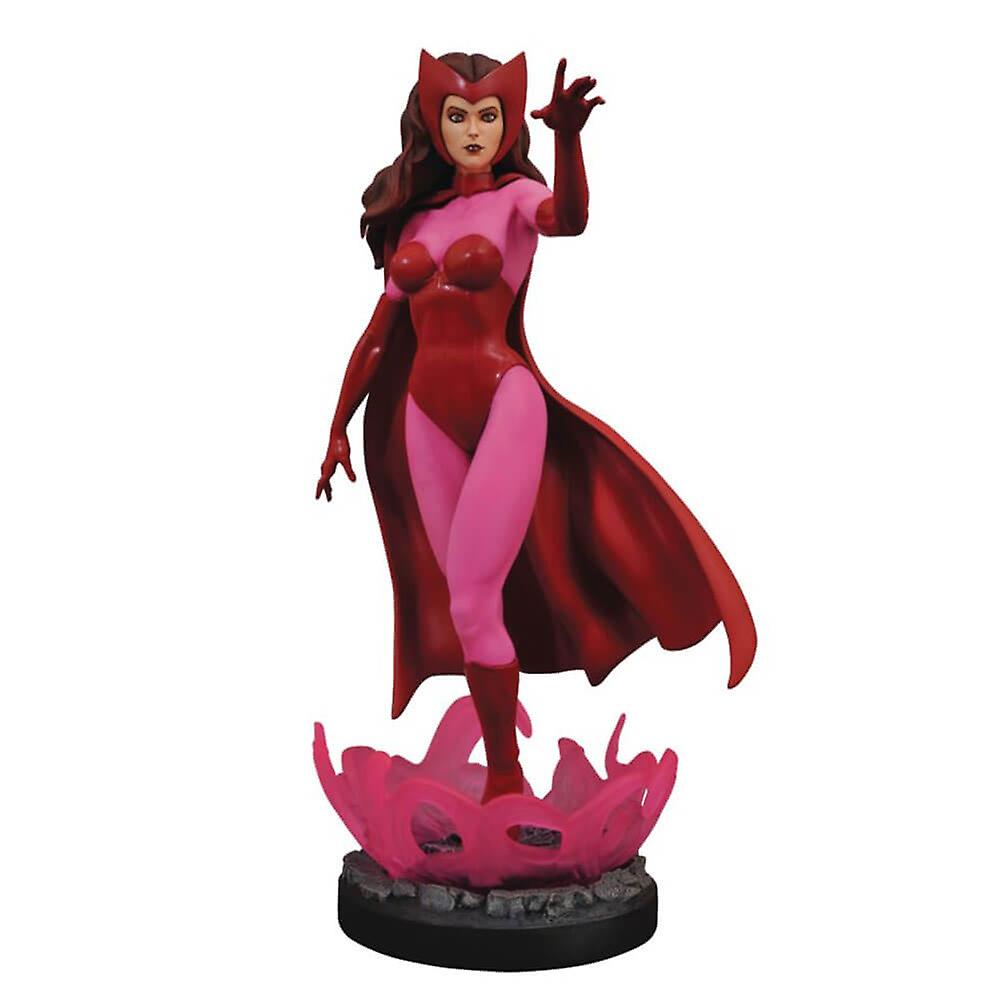 Marvel Scarlet Witch Premier Resin Statue Approx 11" Tall With Window Box