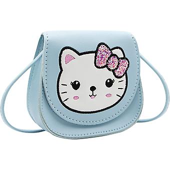 Porte-monnaie Arc-en-ciel En Silicone Pour Petites Filles - Sac Bandoulière Léger, Motif Poisson Cartoon - 4