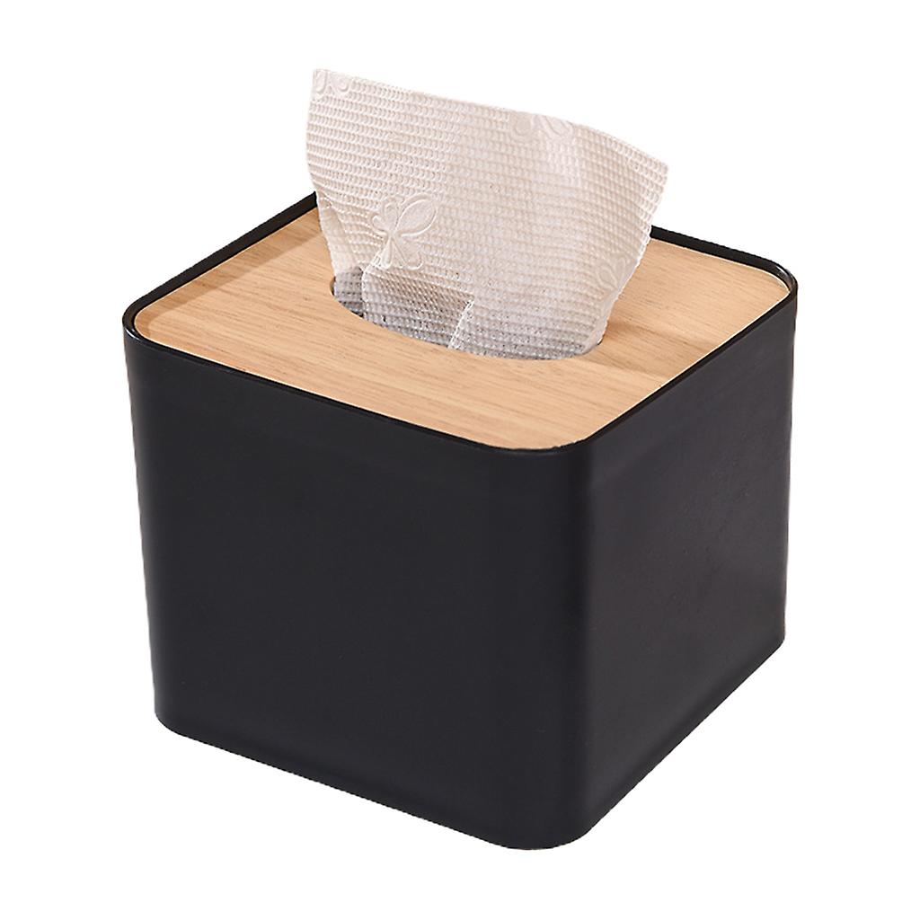 for Creative Wooden Tissue Boxes Durable Simple Modern Style Paper Boxes Square