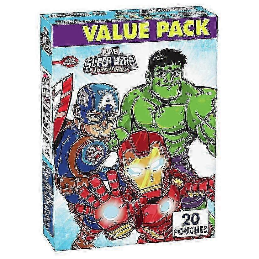 Betty Crocker Marvel Avengers Fruit Snacks, Value Pack, 20 Ea
