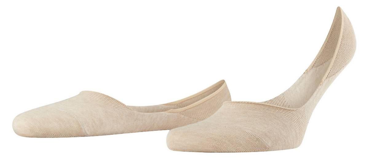 Falke Step Medium Cut No Show Socks - Sand Mel Beige