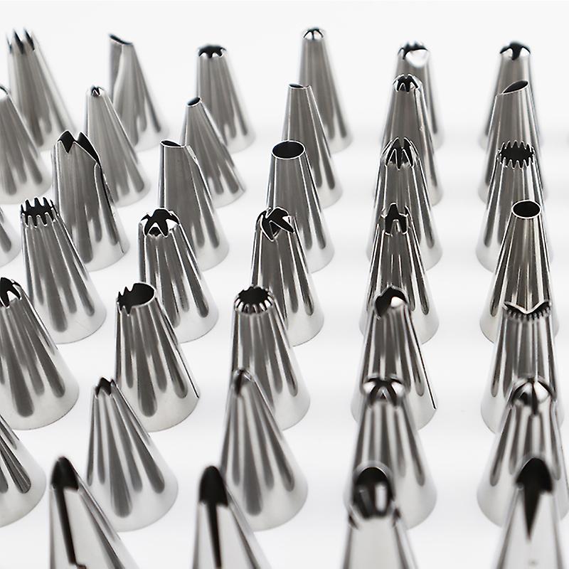 56pcs Cake Nozzle Cake Decorating Tip Set Cream Sprinkler Cake Diy Modeling Tool