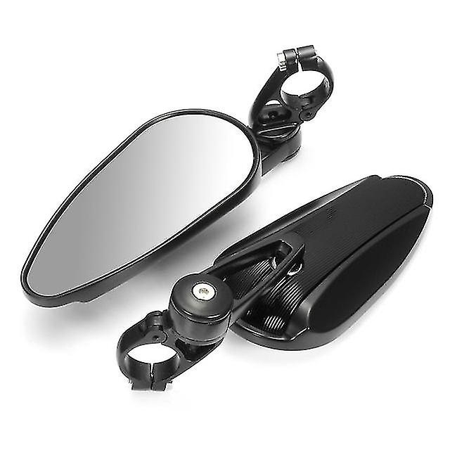 7/8inch 22mm Cycle View Anti-glare Glass Bar End View S Cnc Side Wing S