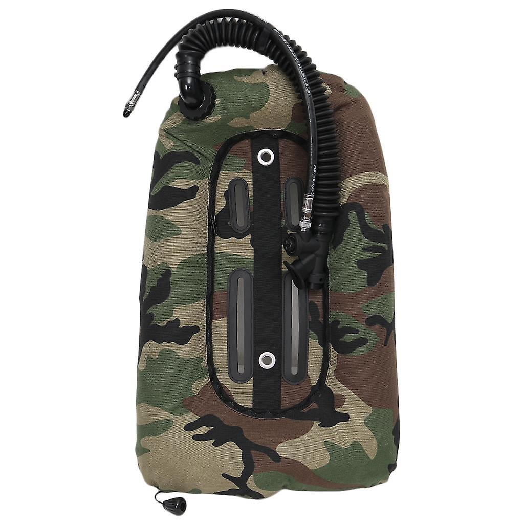 Buceo BCD Tech Diving Donut Wing Single Tank 18lbs Camuflaje digital