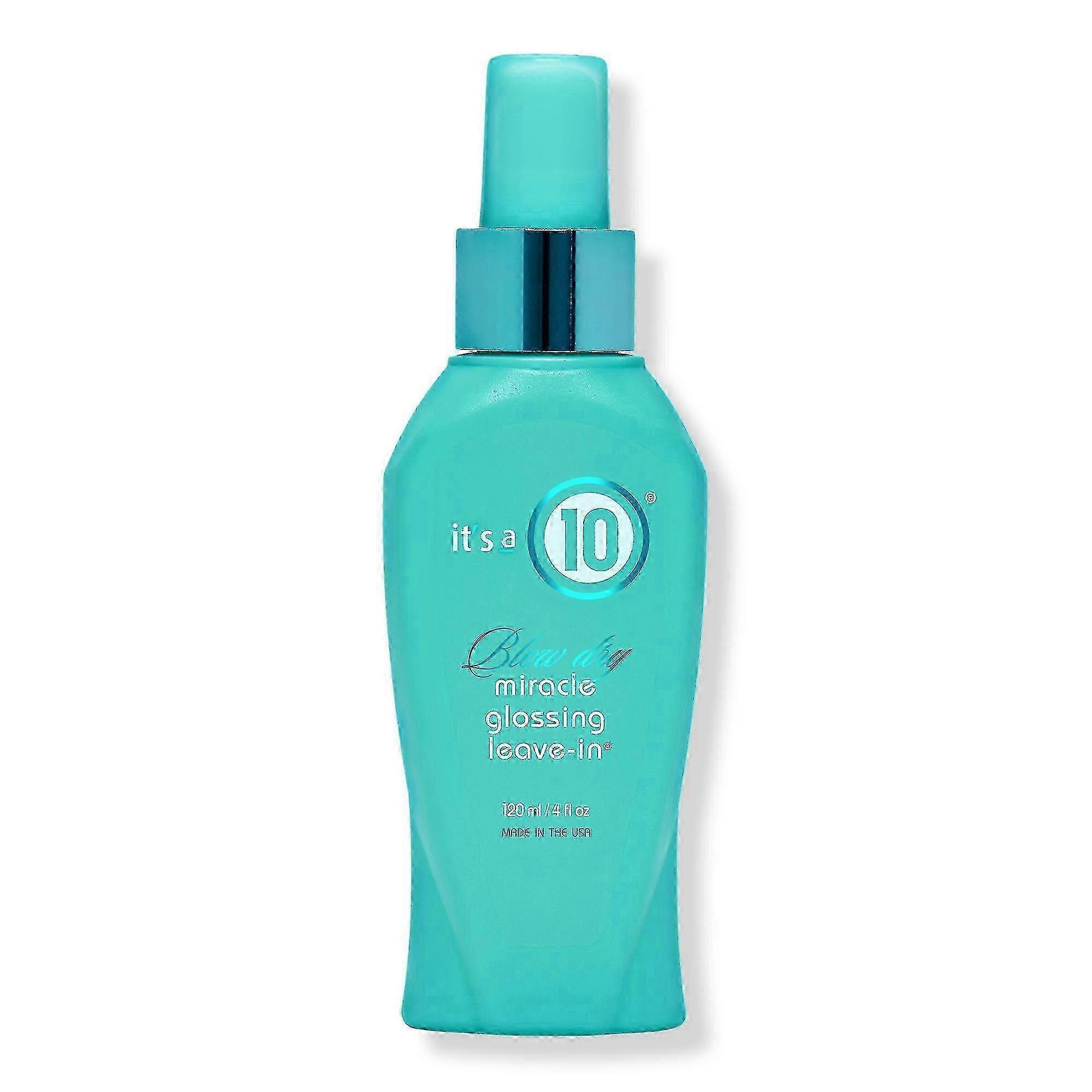 È un 10 Blow Dry Miracle Glossing Leave-in, 4 once