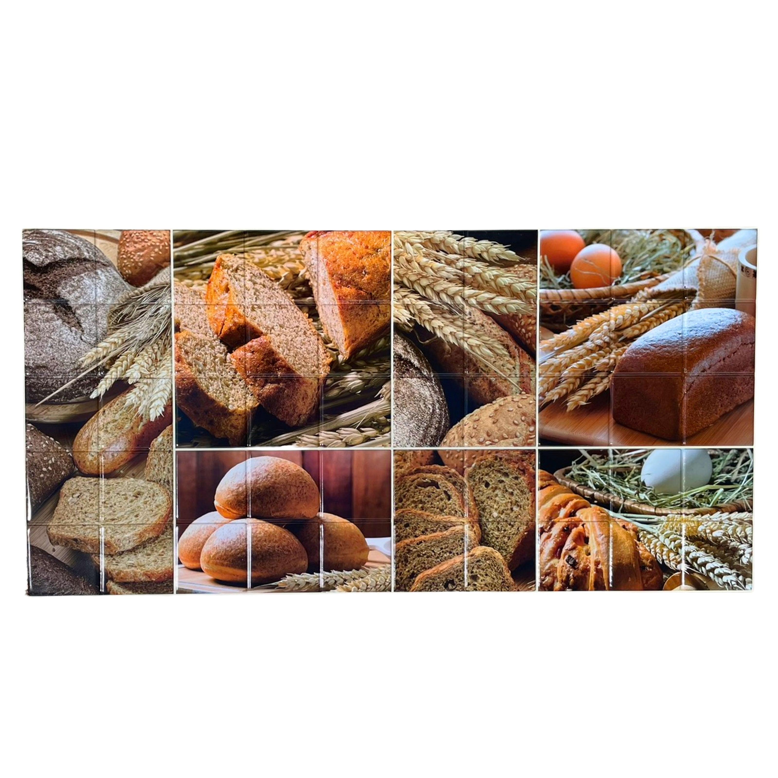 Maxi 3d Hi-res Pvc Wall Cladding Panels - Bread - Realistic And Insulating.