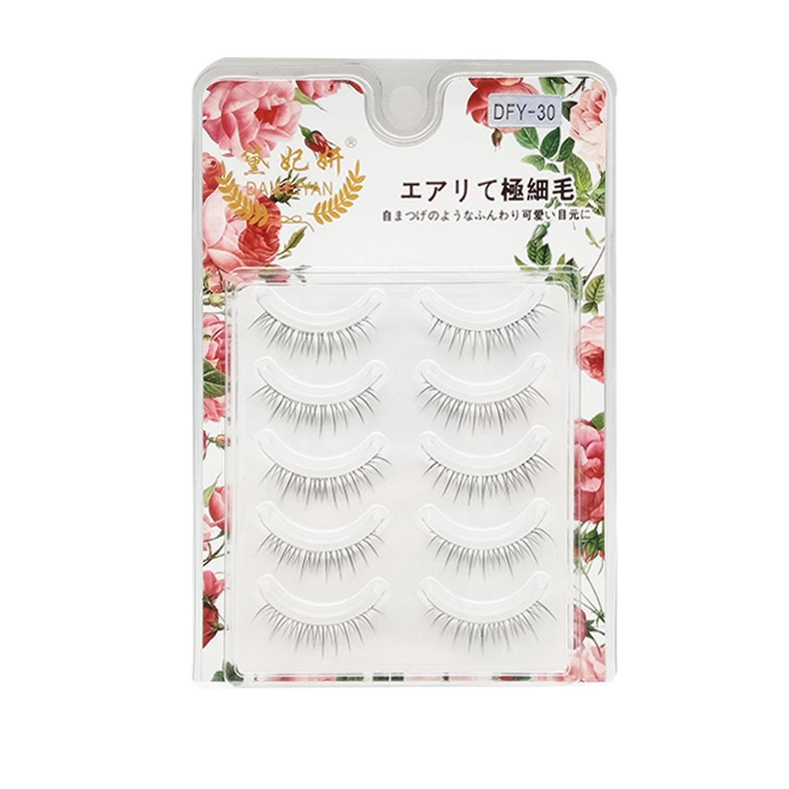 3d Effect Grafting Eyelashes Pack Multilayered Bushy Curling Up Lashes