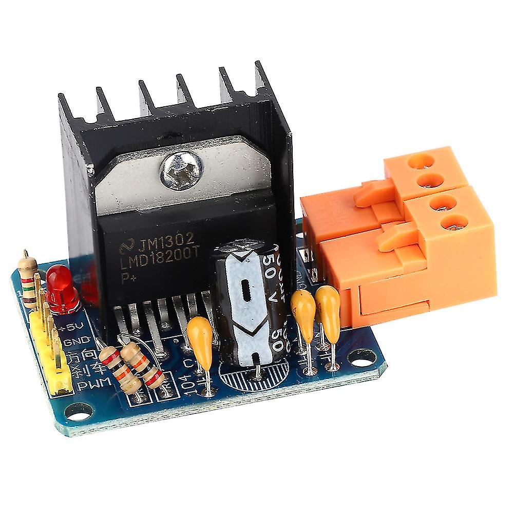 Lmd18200 Adjustable Speed H Bridge Motor Drive Module With Power Indication 3a 75w