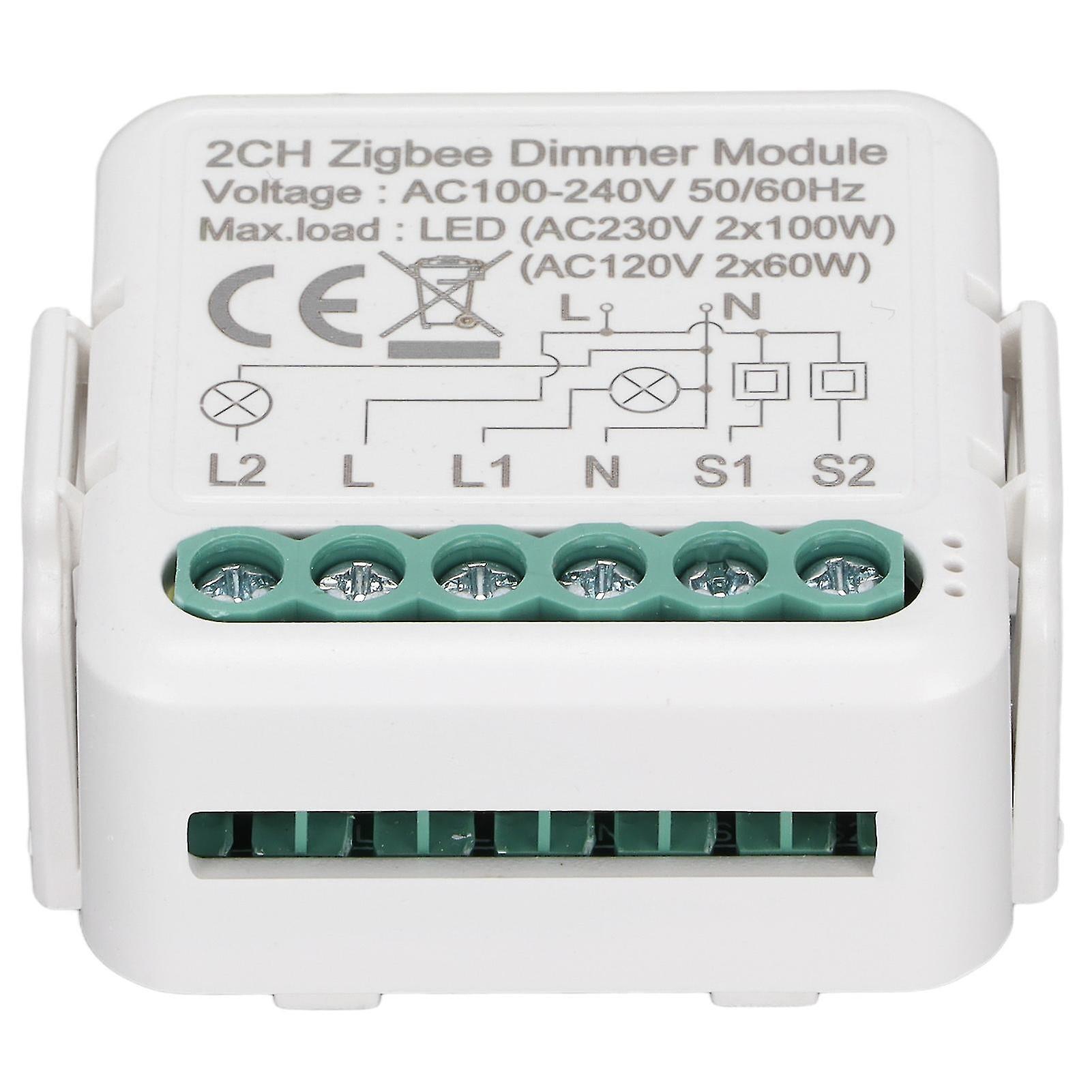 Smart Switch Module Wireless Control Intelligent Wifi Switch Module For Electrical Appliances Ac 100240vzigbee