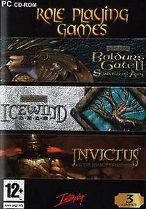 RPG Collection (Icewind Dale Baldurs Gate II  Invictus) - PC CD - New & Sealed