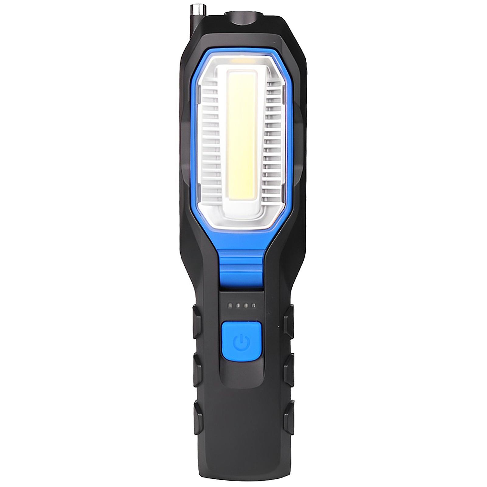 Rechargeable Led Color Match Lights With Magnet Handfree Rechargeable Folding Inspection Lamp For Vehicle Interior Maintenance