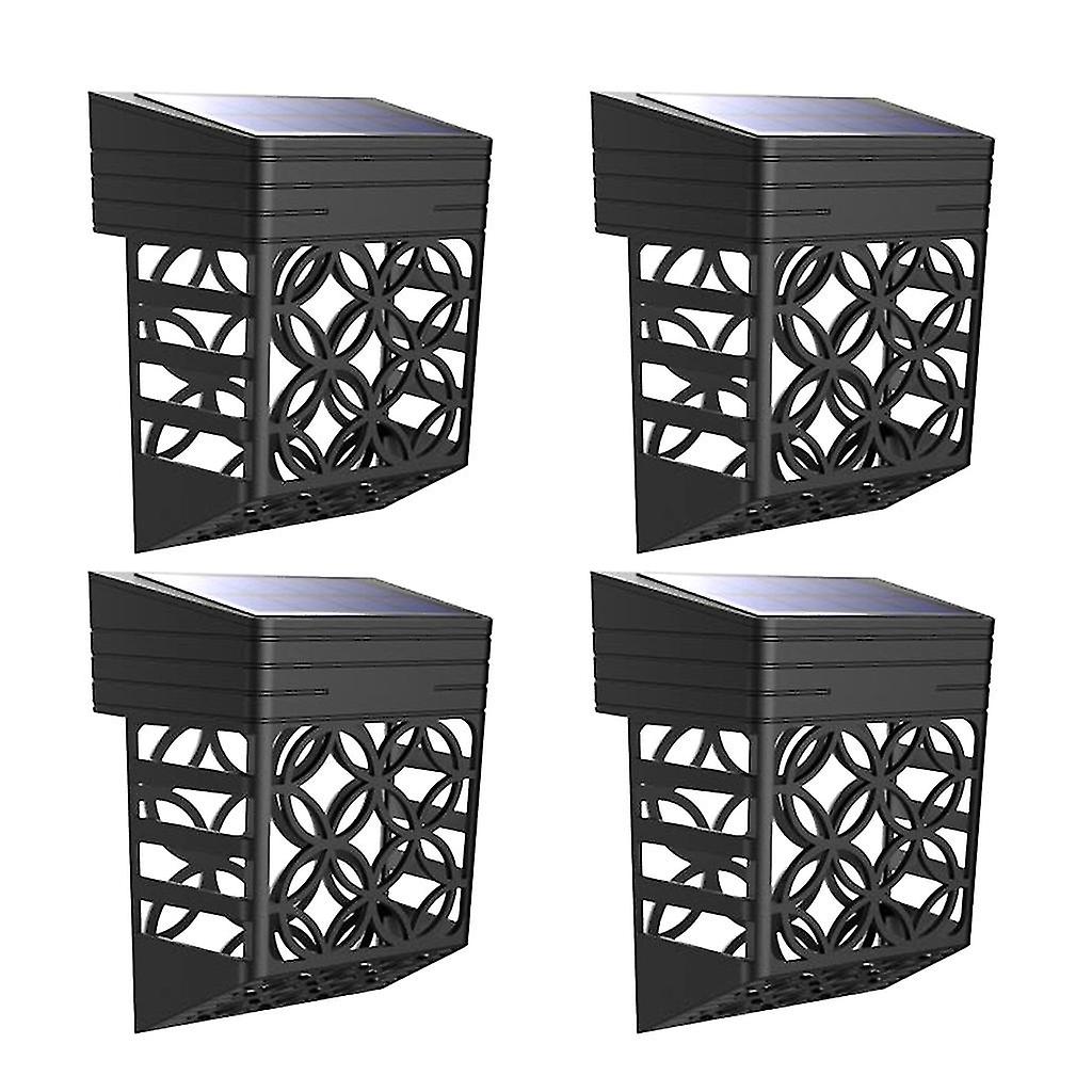 2x/4x Led Waterproof Outside Wall Light Automatic Decorative Steps Wall Driveway