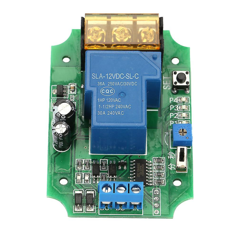 High power Relay Module Self Locking Power off Delay ON OFF Pulse Signal 12V