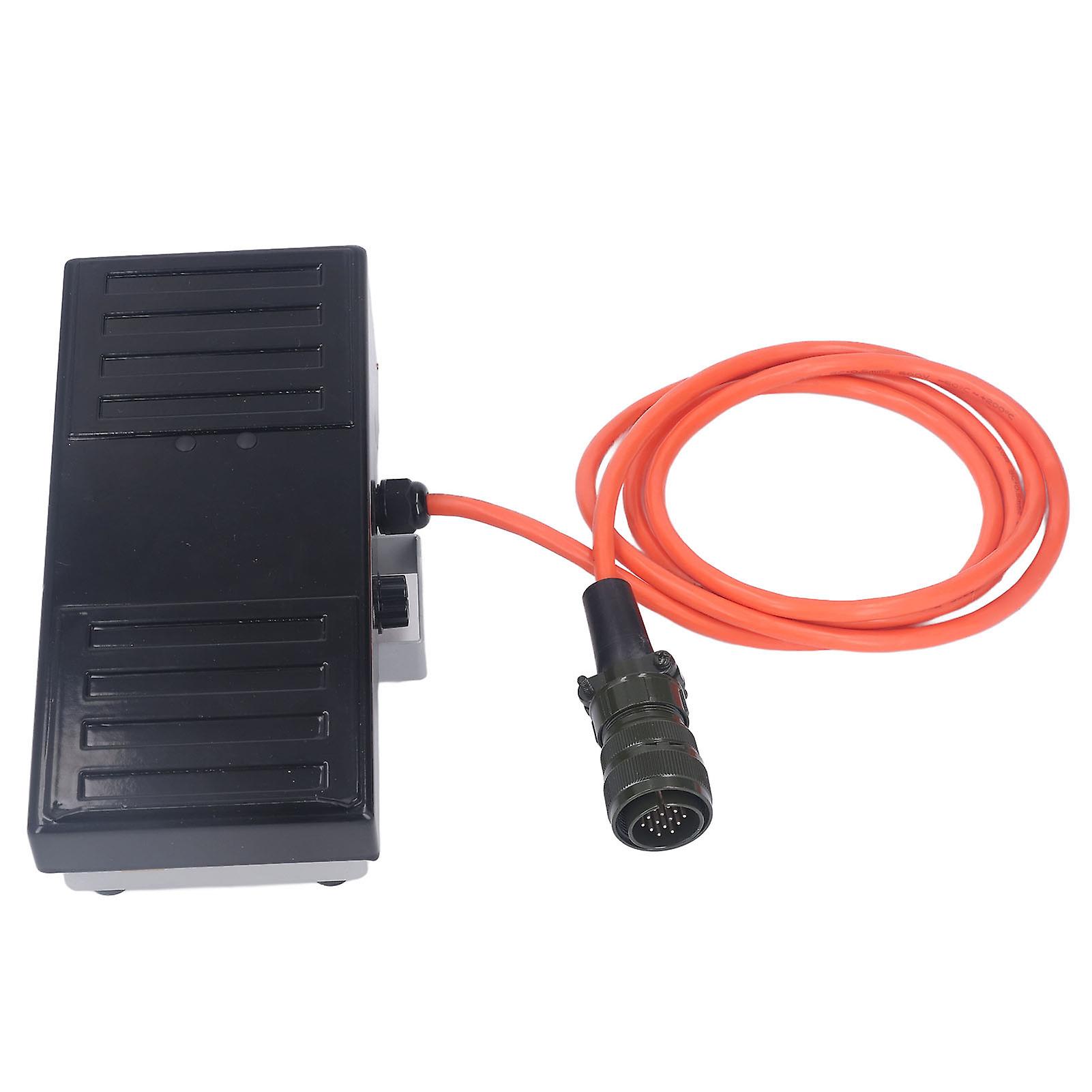 14 Pin TIG Welding Foot Control Pedal with 2 Meter Wire Slide Potentiometer DC5-15V