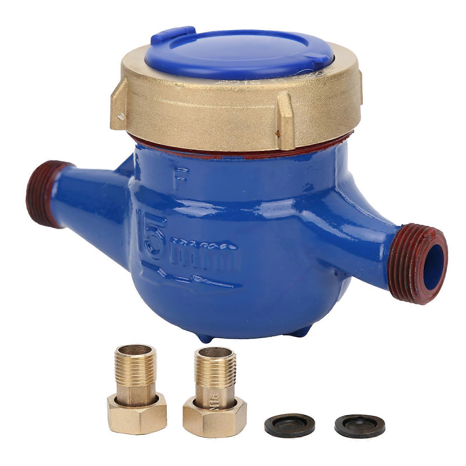 LXS20E 1/2 LiquidSealed Water Meter Rotating Wing Dry Type Water Meter for Home