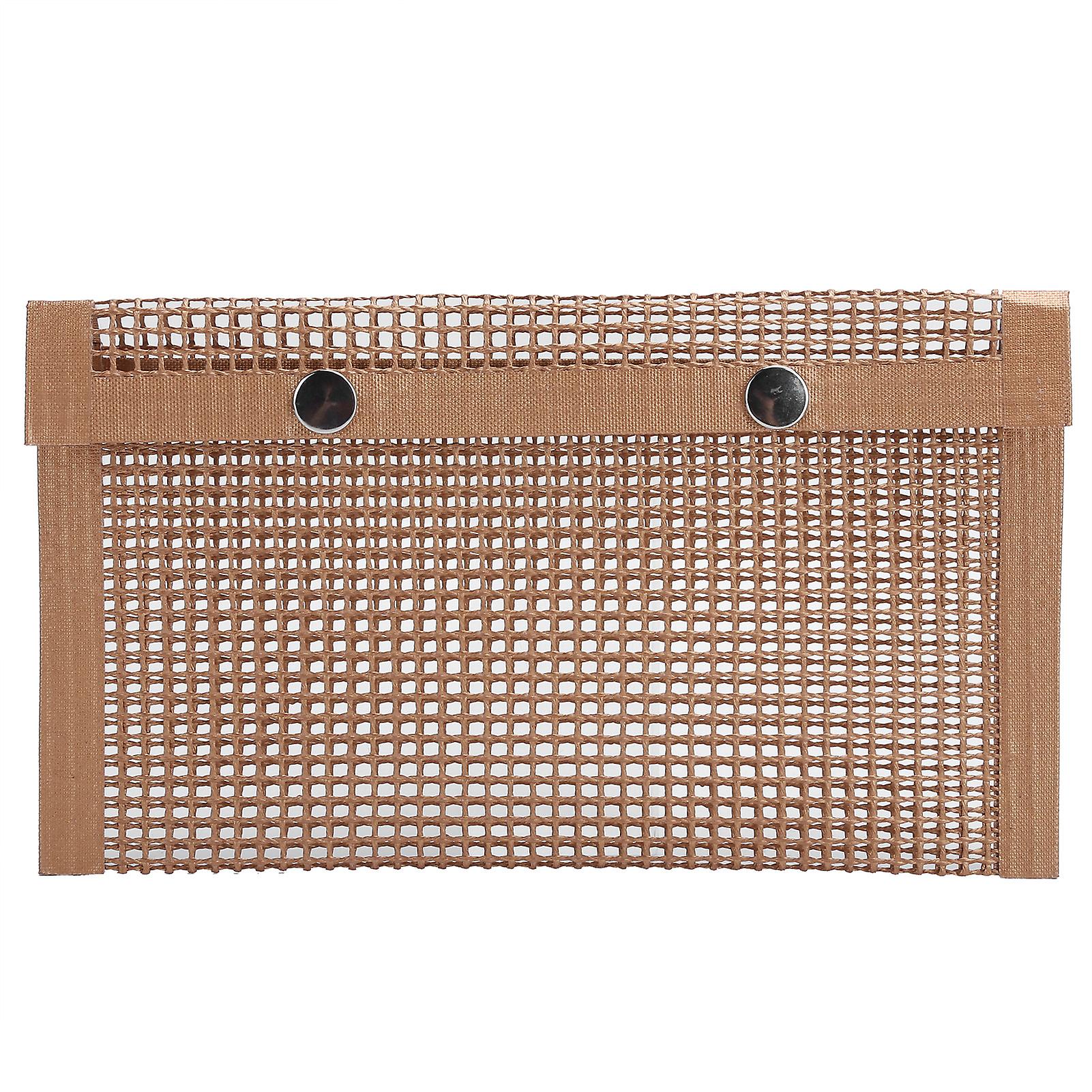 Non‑Stick Barbecue Baking Grilling PTFE Bag Heat‑Resistant Reusable Mesh for Picnic