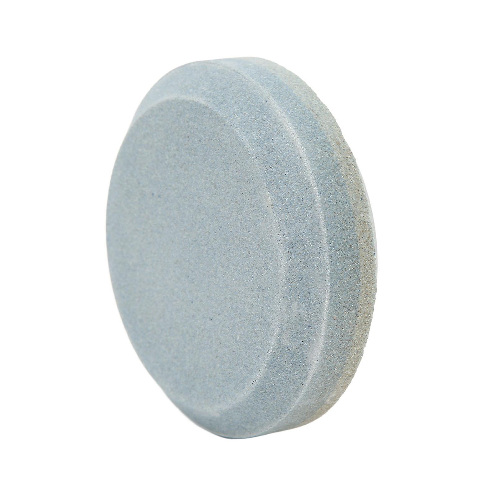 Double Sided Knife Sharpener Multifunctional Round Shape Knife Sharpening Stone   for Lawn Mower Blades Machetes 