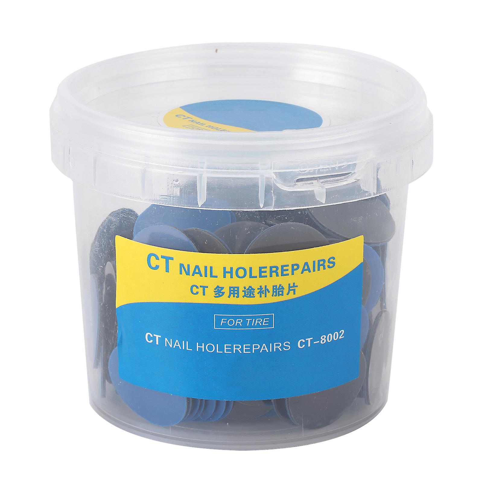 Universal rubber patch for tire repair, 25mm diameter 100pcs set