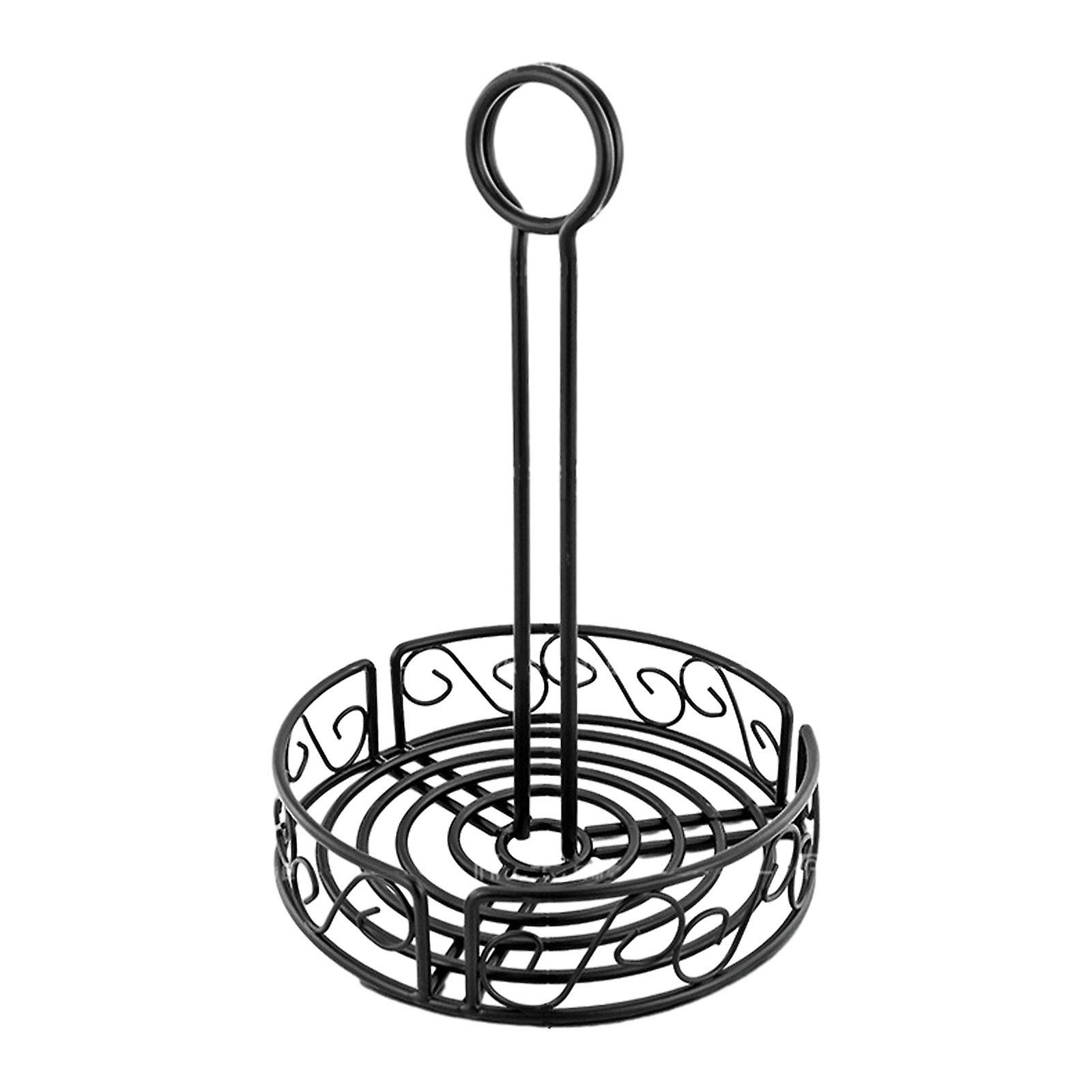 Spice Storage Racks Spice Jars Organizer Flavor Container Fruit Countertop with Table Number Holder Seasoning Holder