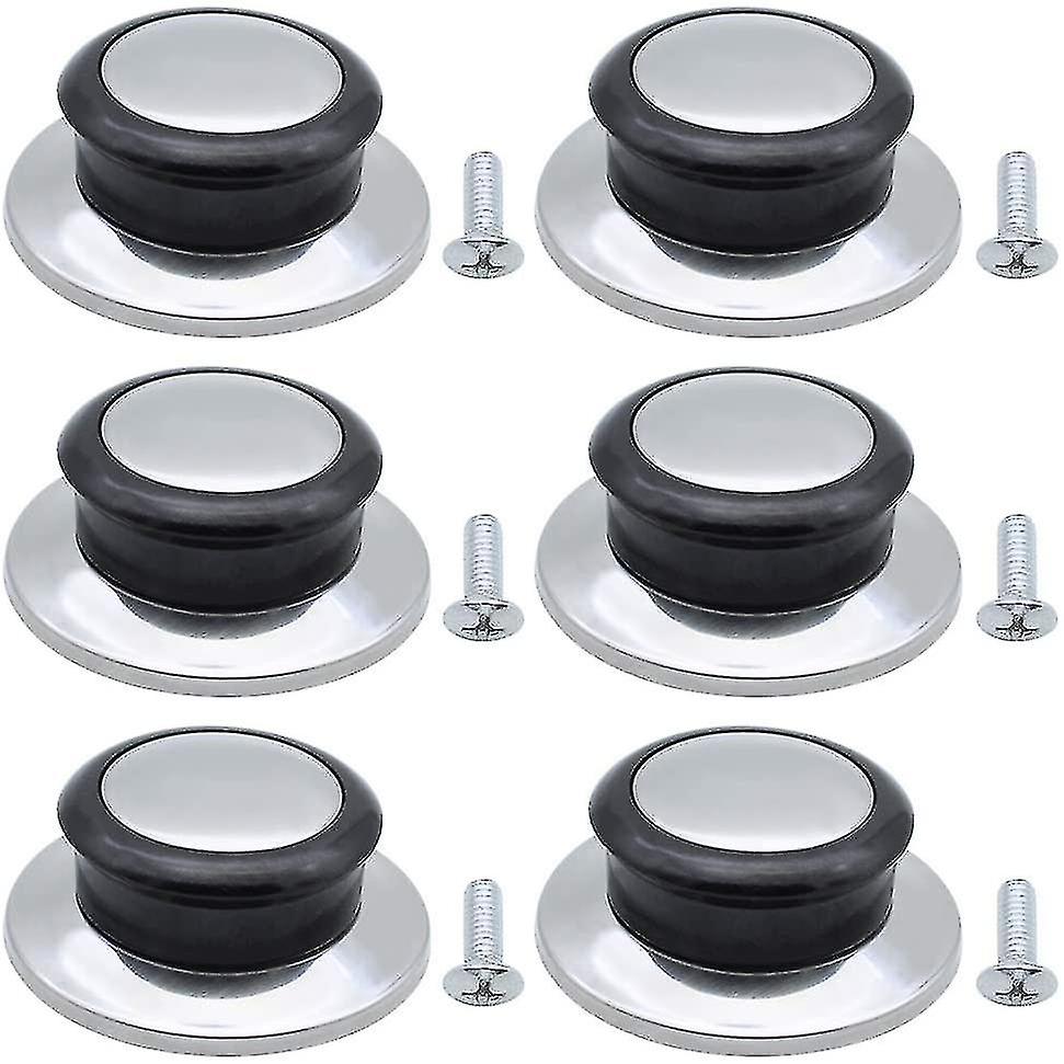 6 Pieces Heat Resistant Pot Lid Knob Replacement Handle  Handle For Pot Lids Pan Lids Cookware Pot Lid Handle Replacement Lid Knobs For Home