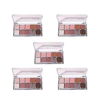 10 Colors Charming Purple Eyeshadow Palette Make Up Glitter Eye Shadow Pigment Shimmer Eye Palette Cosmetics