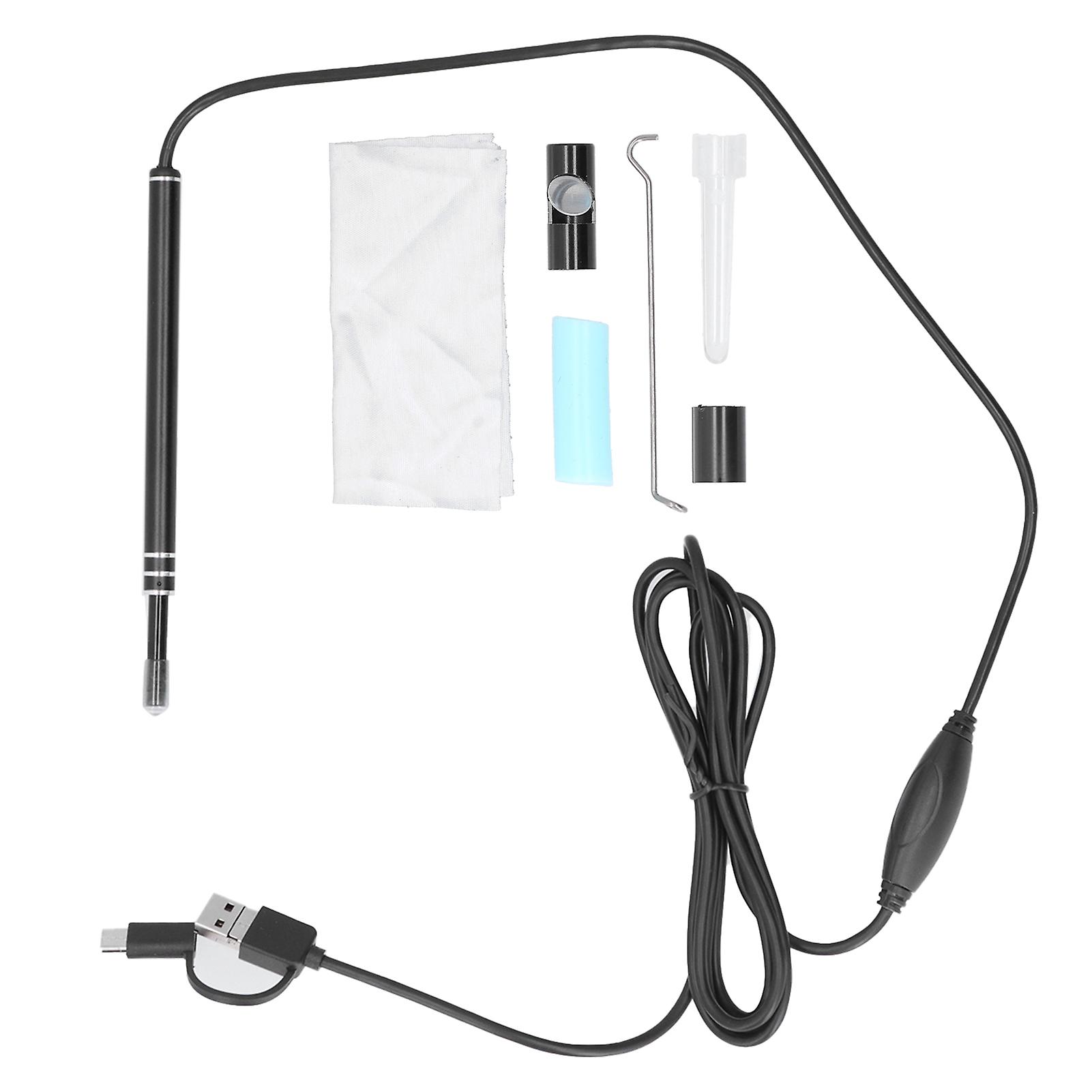 3 in 1 Ear Cleaning Endoscope Visual HD Ear Wax Removal Tool with LED Lights for Android
