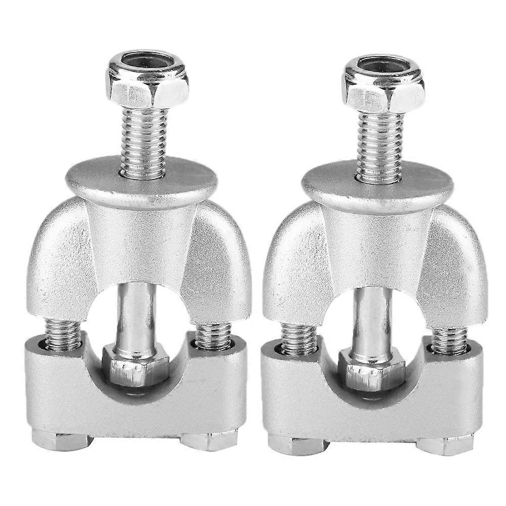 Motorcycle Handlebar Mount,1 Pair Aluminum Alloy Handlebar Mount Riser Handlebar Riser Ultimate Reliability
