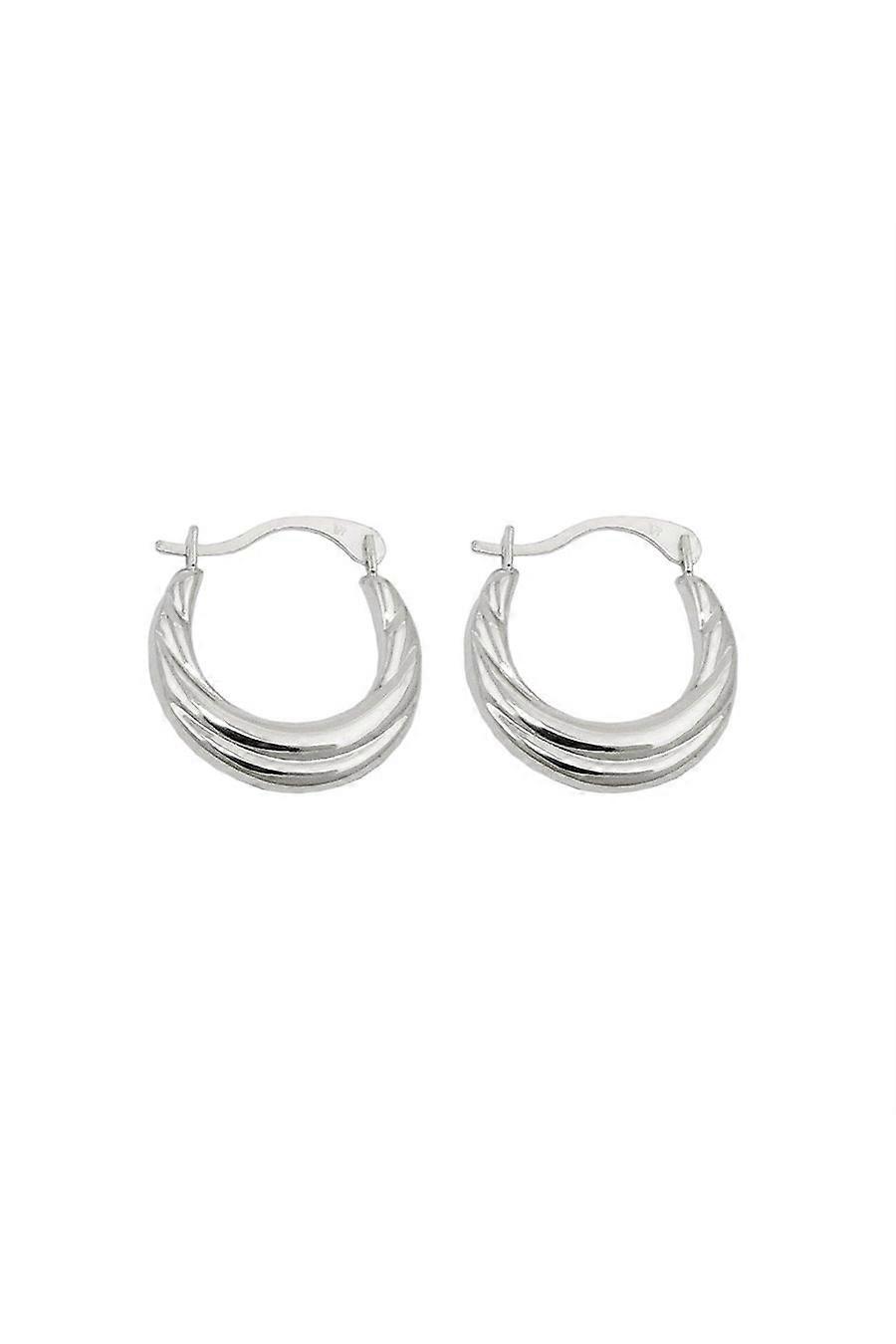Hoop Earrings Silver 925 - Gl93671