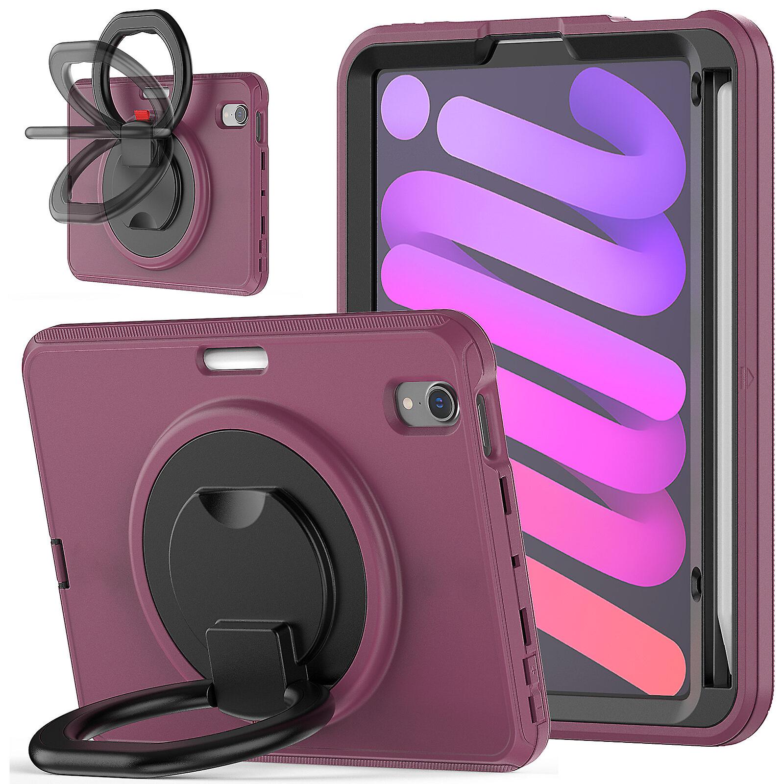 Rotating Case for iPad mini6, 360 Degree Swivel Stand Cover
