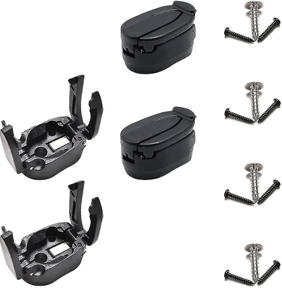 Mini Foldable Golf Ball Retriever - Black Plastic Pick Up Tool