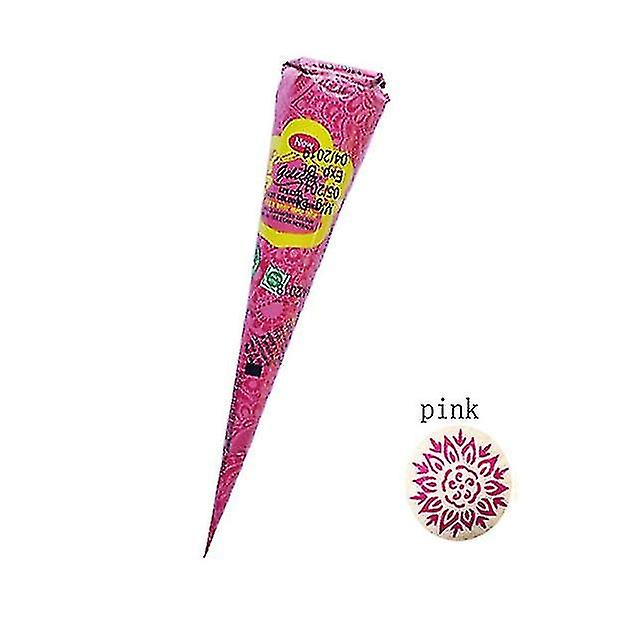 الهندية الحناء الوشم معجون مخروط الجسم الطلاء الوشم المؤقت للنساء الوشم الجسم الفن ملصق مهندي