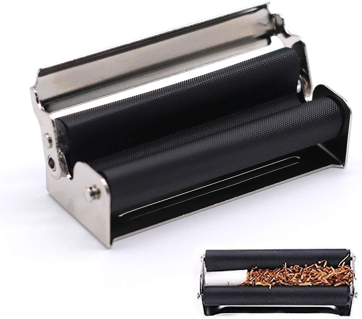Tobacco Roller,Manual Cigarette Rolling Machine,70mm Cigarette Roller Metal Portable Tobacco Injecto