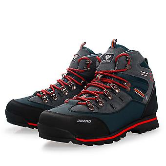 Red&Black Men's Trekking Shoes Hiking Boots Outdoor Trekking Sneakers 8037