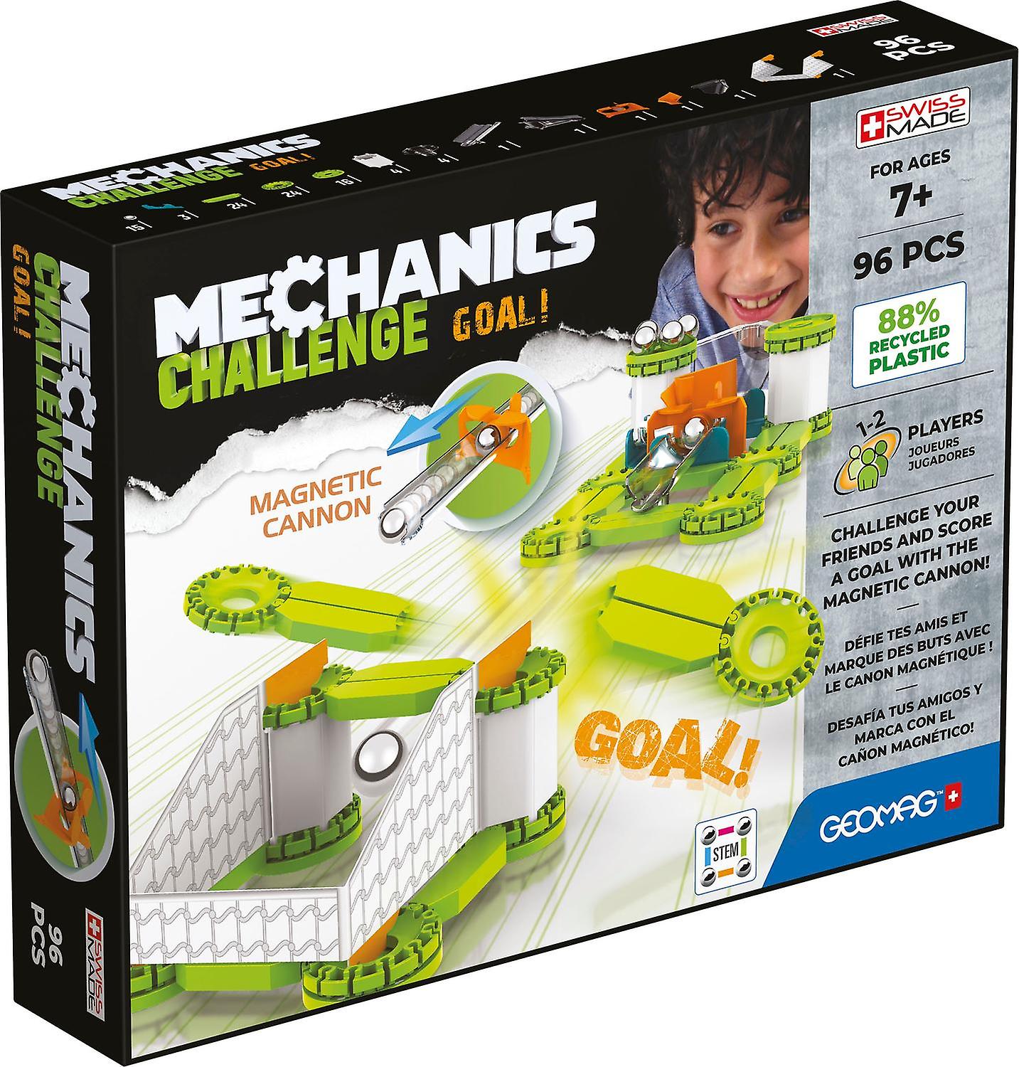 Geomag Mechanics Challenge Goal 96 Pieces