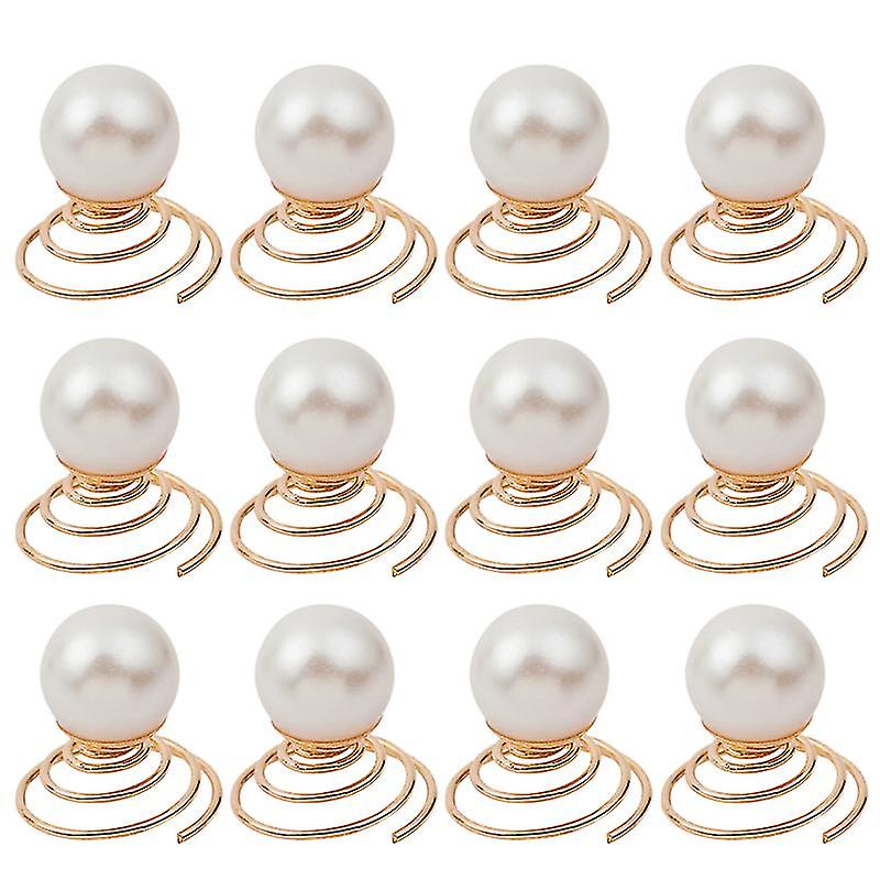 24pcs Coil Spiral Hairpin