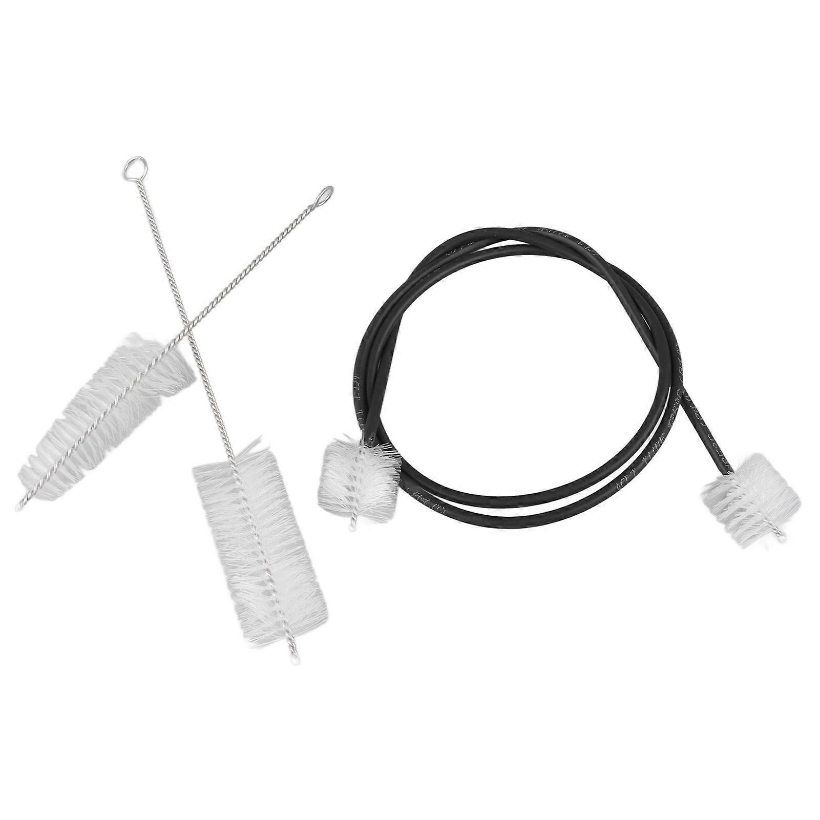 3Pcs Horn Brush Cleaning Kit Γαλλικό Trumpet Rope Βούρτσες Μουσικό όργανο καθαρό σύνολο εργαλείων