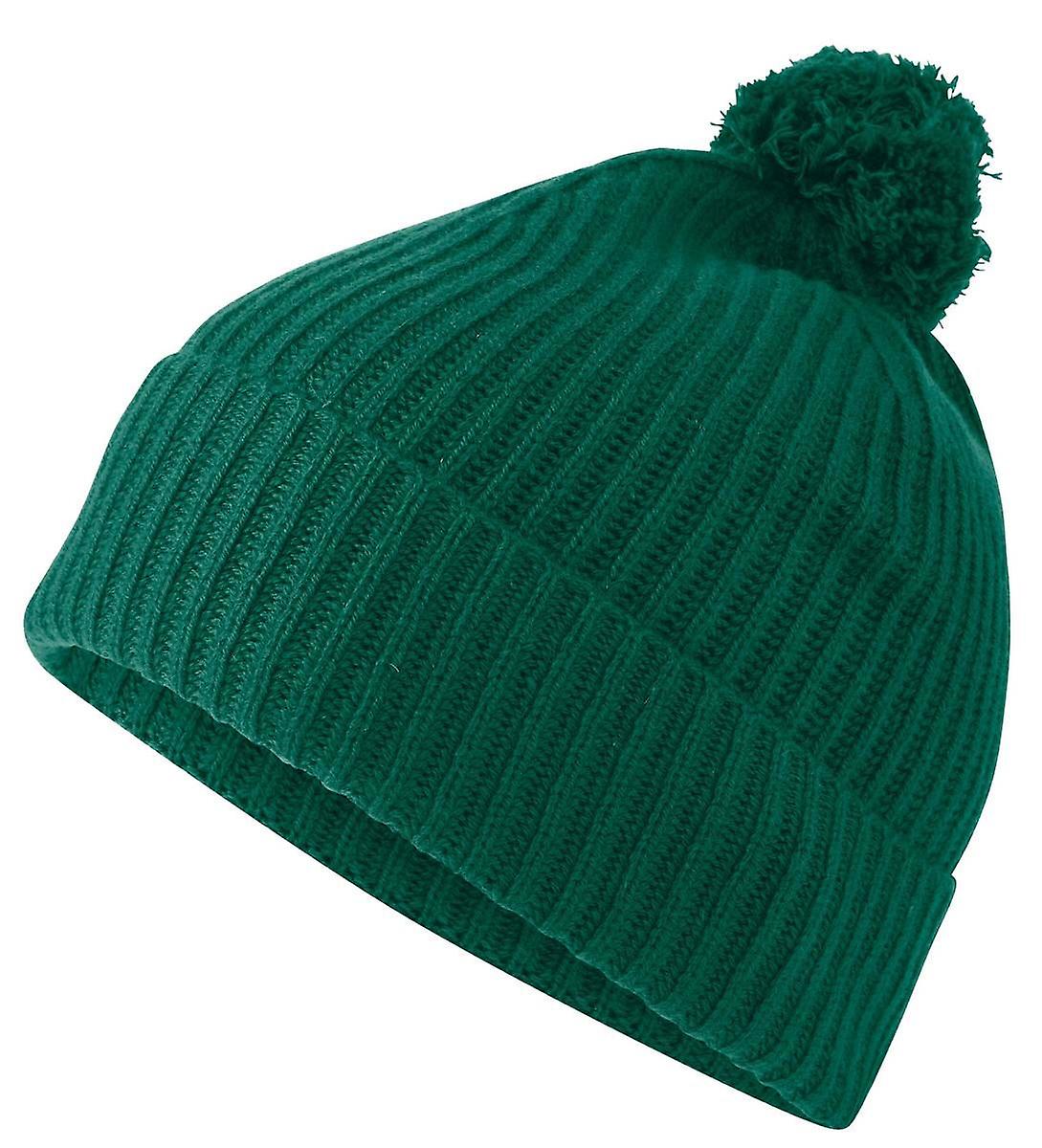 Falke Cashmere Pom-Pom Beanie - Grass Green