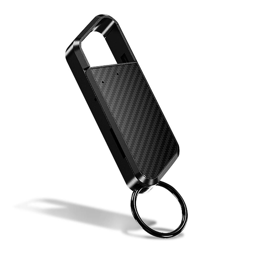 8-128gb Mini Keychain Voice Activated Recorder Espia Small Sound Dictaphone Noise Reduce Audio Record Device Pendent Mp3 Player