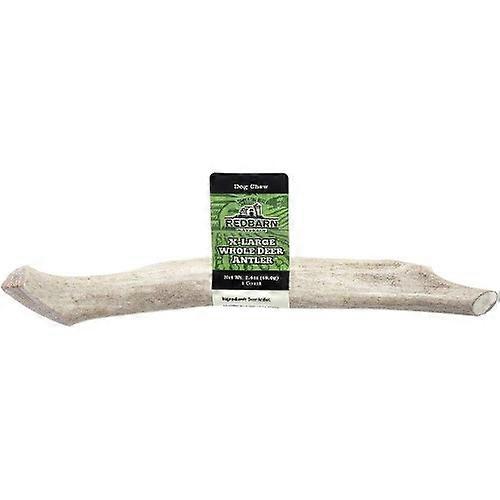 Redbarn Pet Products 天然鹿茸狗粮,整粒,每个 1 个/XL,2.4 盎司