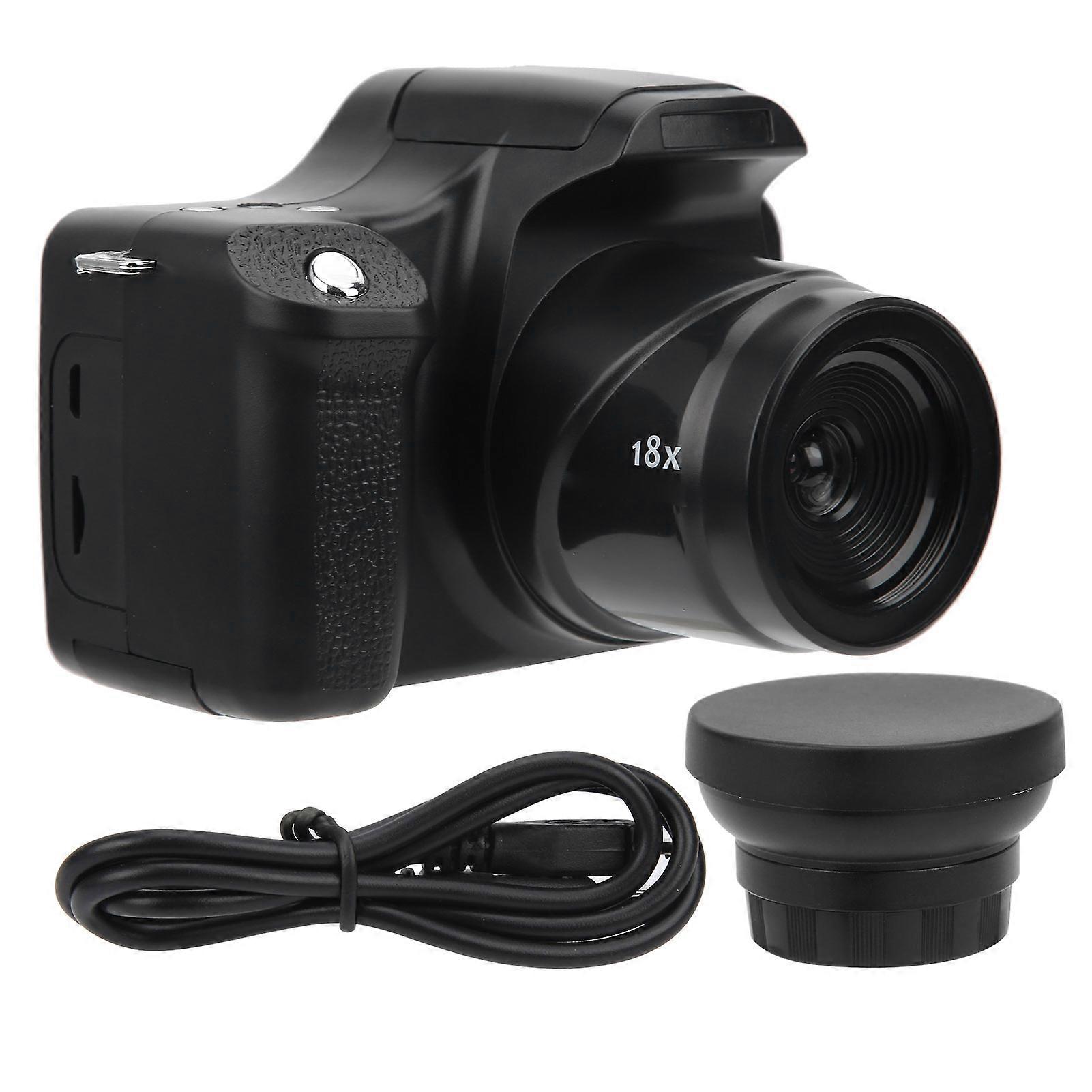 3.0 in LCD Screen 18X Zoom HD SLR Camera Long Focal Length Portable Digital Camera(Standard Wide Angle Lens ) NO.7858
