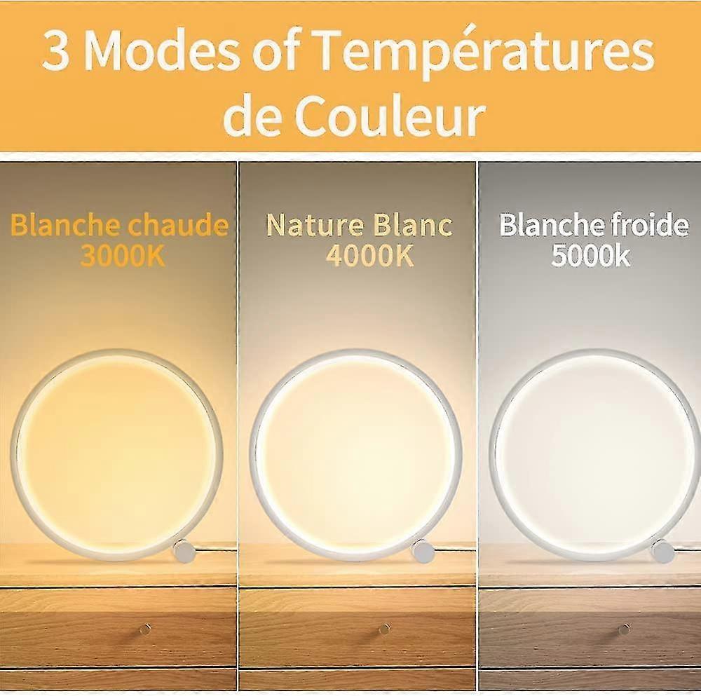 Led Bedside Lamp Dimmable Touch Table Lamp,6 W Desk Reading Lamp