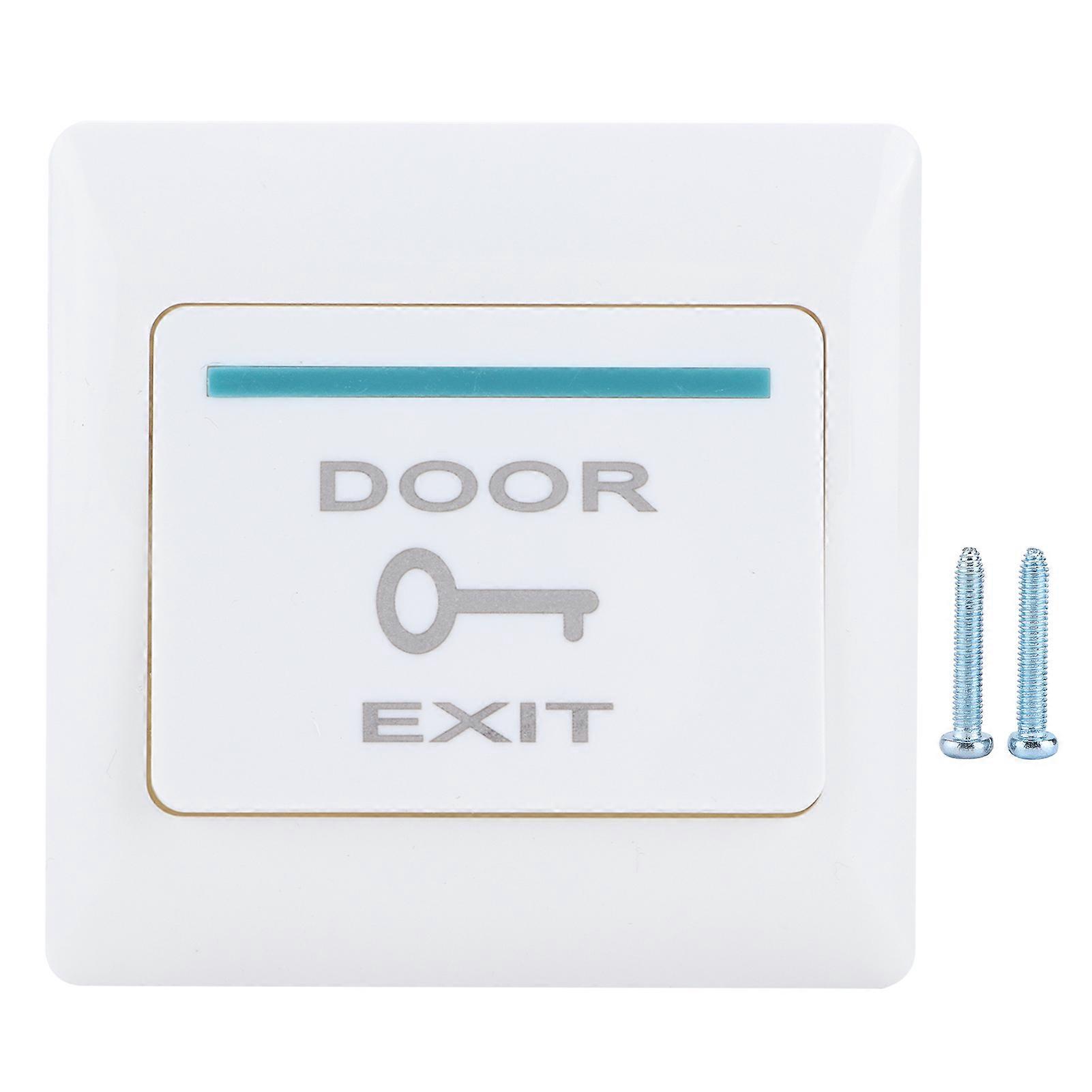 Door Exit Button 86 Type Fireproof Access Control System For Offices Communities Rental Houses
