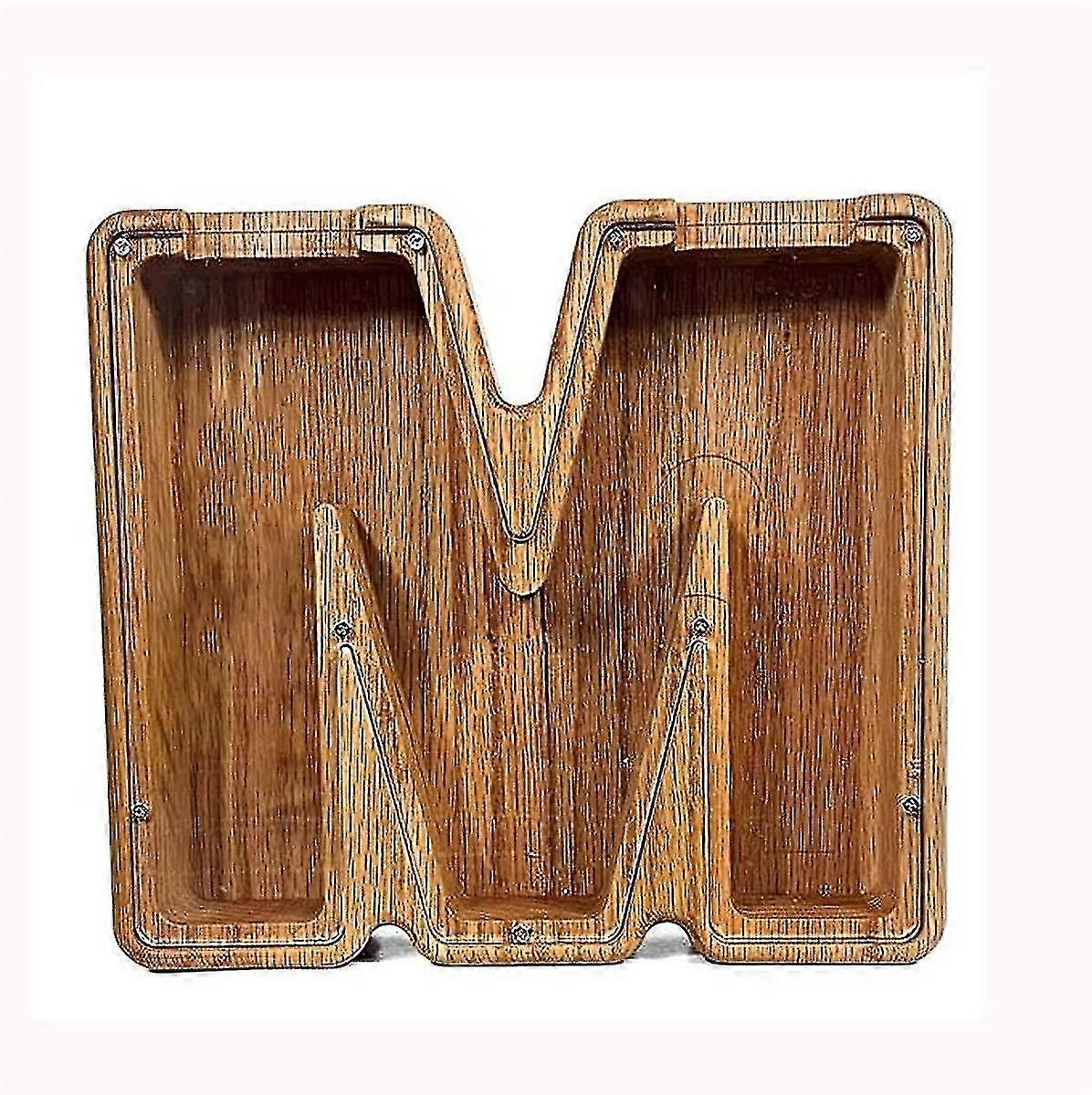 Bokstavspargris, träspargris, träbokstavspargris för barn