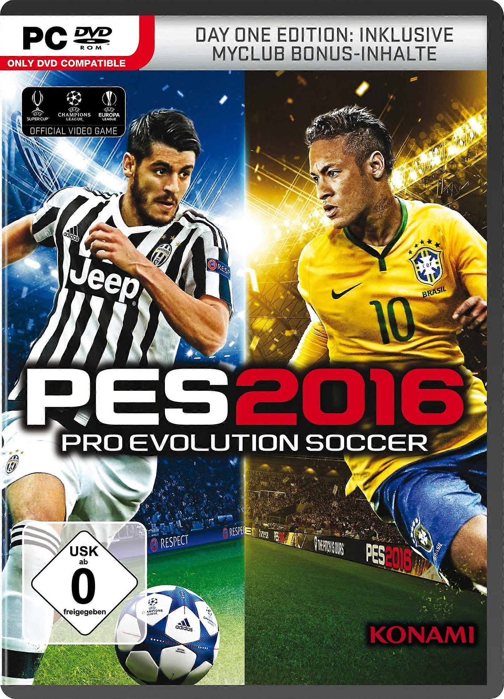 PES 2016 اليوم 1 (USK ohne Altersbeschrnkung) PC - جديد ومختوم