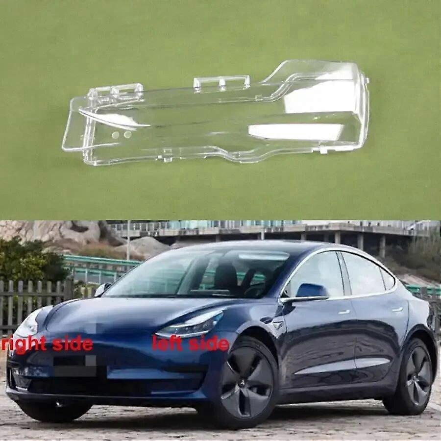 For Tesla Model 3 2022 2022 Car Accessories Foglight Lens Cover Fogs Lamp Shell Lampshade Transparent Shade Mask