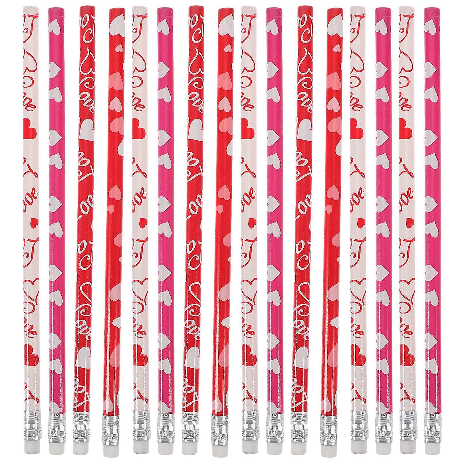 50pcs Multi-function Pencils with Eraser Portable Wood Pencils Student Pencils