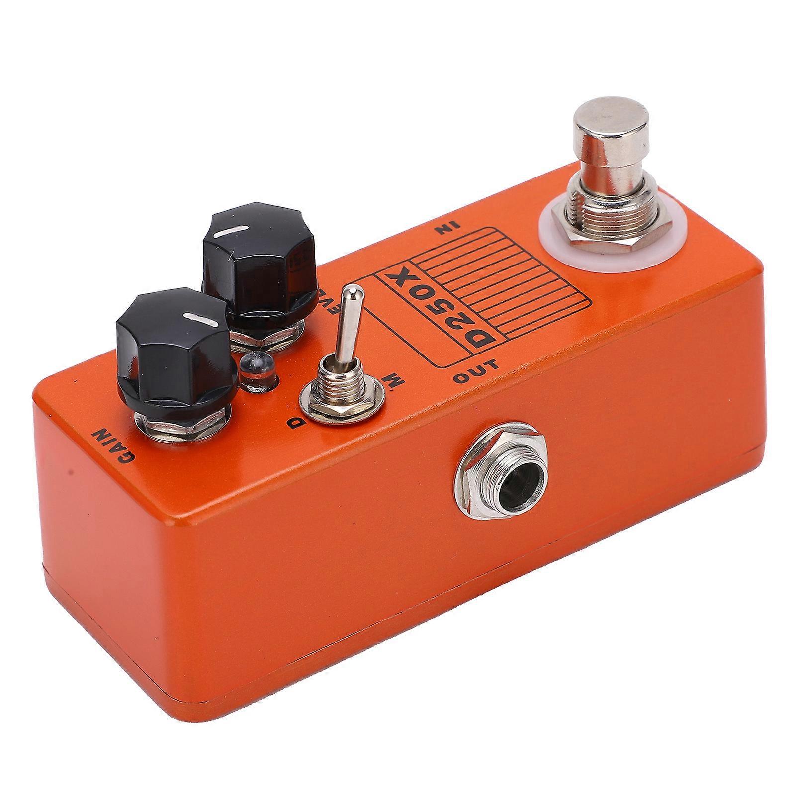 Overdrive-Effekt Analoger Vorverstärker Effektor Gain Pegelregler E-Gitarre Zubehör